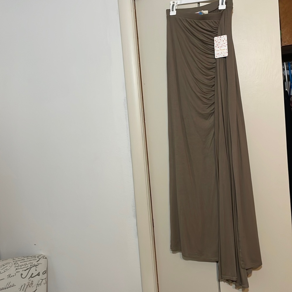 Free people maxi skirt